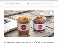 muu-kuchen.com Webseite Vorschau