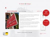 drhaecker.de Webseite Vorschau