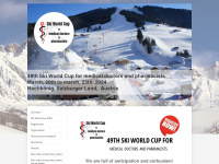 med-skiworldcup.de Webseite Vorschau