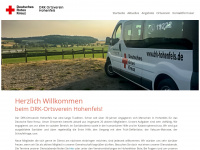drk-hohenfels.de Webseite Vorschau