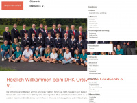 drk-marbach.de Webseite Vorschau
