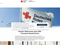 drk-neuenkirchen.de Webseite Vorschau
