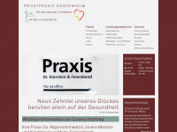 privatpraxis-gonsenheim.de Webseite Vorschau