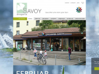 drogerie-savoy.ch Webseite Vorschau