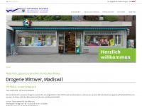 drogerie-wittwer.ch Webseite Vorschau