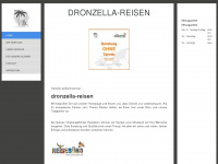 dronzella-reisen.de Webseite Vorschau