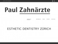 drpaul.ch Webseite Vorschau