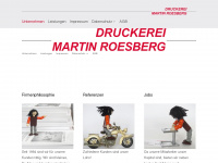 druckerei-martin-roesberg.de Webseite Vorschau