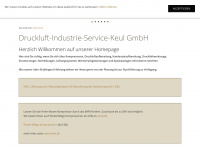druckluft-keul.de Webseite Vorschau