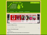 drupu.de Webseite Vorschau