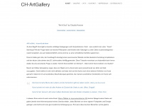 ch-artgallery.de Webseite Vorschau