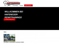 hafeneger-renntrainings.de Webseite Vorschau