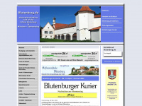 blutenburg.de Webseite Vorschau