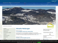 schoenau-im-schwarzwald.de Webseite Vorschau