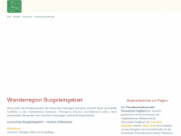 burgstein.de Webseite Vorschau