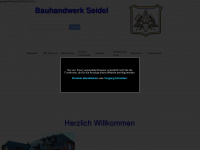 bauhandwerk-seidel.de Webseite Vorschau