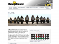 motomonster.de Webseite Vorschau