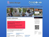 elektro-renger.de Webseite Vorschau