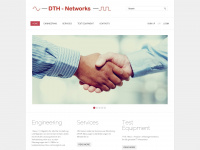 dth-networks.de Webseite Vorschau