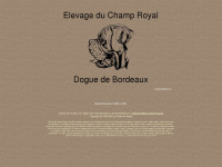 du-champ-royal.de Webseite Vorschau