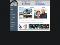 dubach-uhren.ch Webseite Vorschau