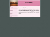 dubai-hotels-reisen.de Webseite Vorschau