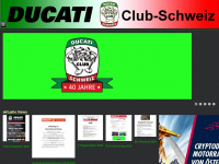 ducati-club.ch Webseite Vorschau