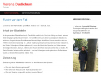 dudichumfn.de Webseite Vorschau