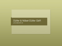 duelfer.de Webseite Vorschau