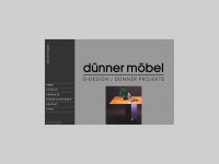 duennermoebel.ch Webseite Vorschau