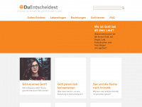 duentscheidest.com Webseite Vorschau