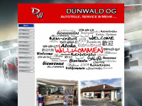 duenwald.at Webseite Vorschau