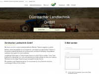 duernbacher-landtechnik.de Webseite Vorschau
