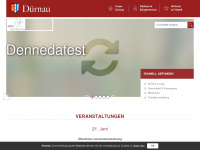 duernau-bc.de Webseite Vorschau