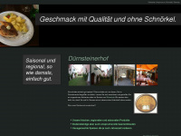 duernsteinerhof.at Webseite Vorschau
