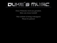 duke-music.at Webseite Vorschau