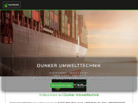 dunker-umwelttechnik.de Webseite Vorschau