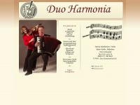 duo-harmonia.de Webseite Vorschau