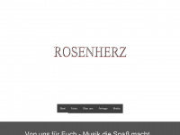 duo-rosenherz.de Webseite Vorschau