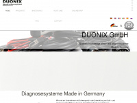duonix.de Webseite Vorschau