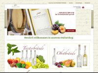 durbacher-destillate.de Webseite Vorschau