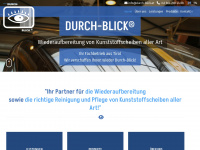 durch-blick.at Webseite Vorschau