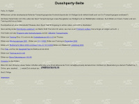 duschparty.de Webseite Vorschau