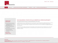 dussbauservice.ch Webseite Vorschau