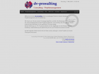 dv-prosulting.de Webseite Vorschau