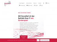 dynanet.ch Webseite Vorschau