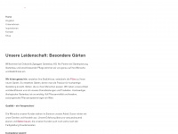 dzgartenbau.ch Webseite Vorschau