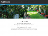 e-bestattung.ch Webseite Vorschau