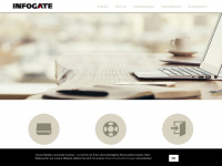 infogate.ch Webseite Vorschau