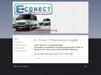 e-conect.de Webseite Vorschau